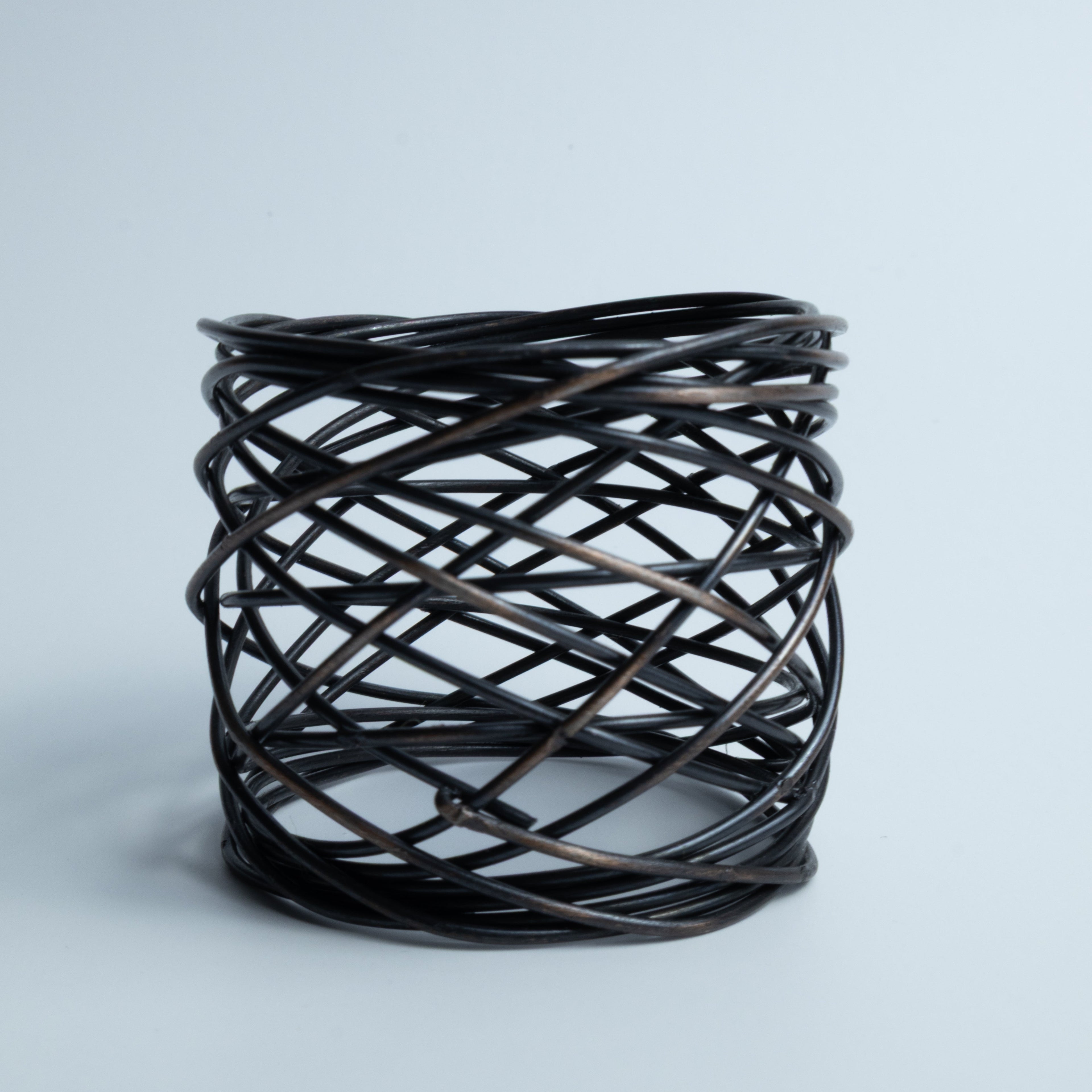 Copper Wire Cuff Napkin Ring - Set of 4