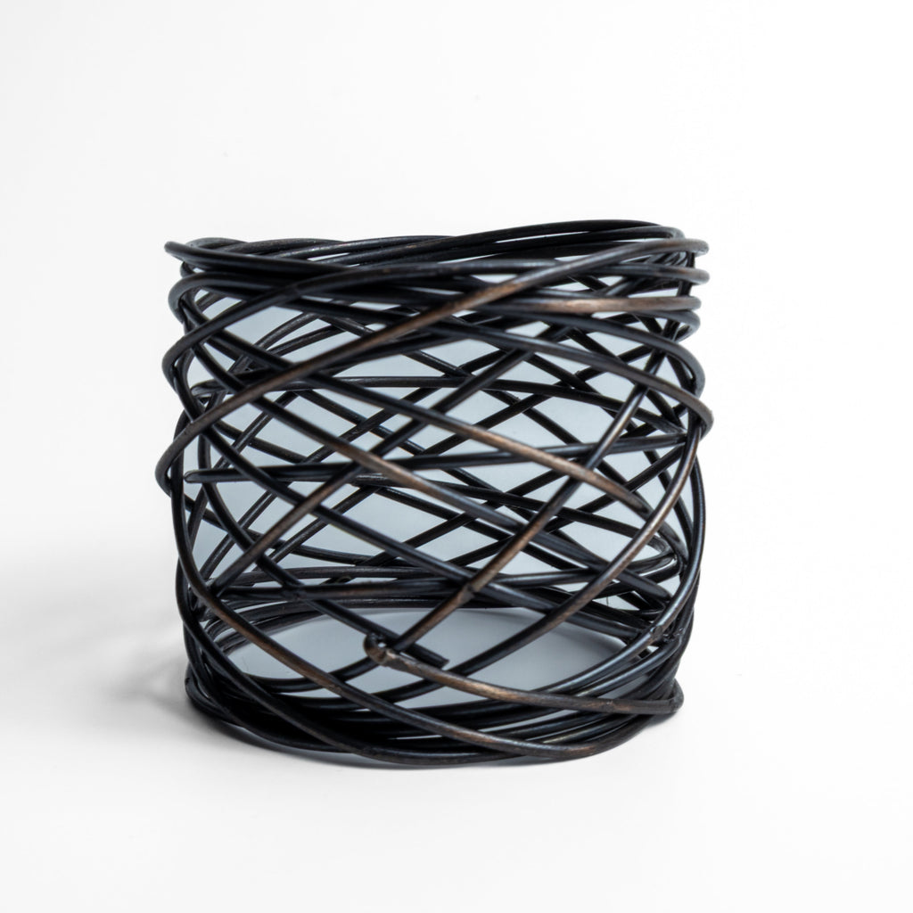 Copper Wire Cuff Napkin Rings - Set of 4