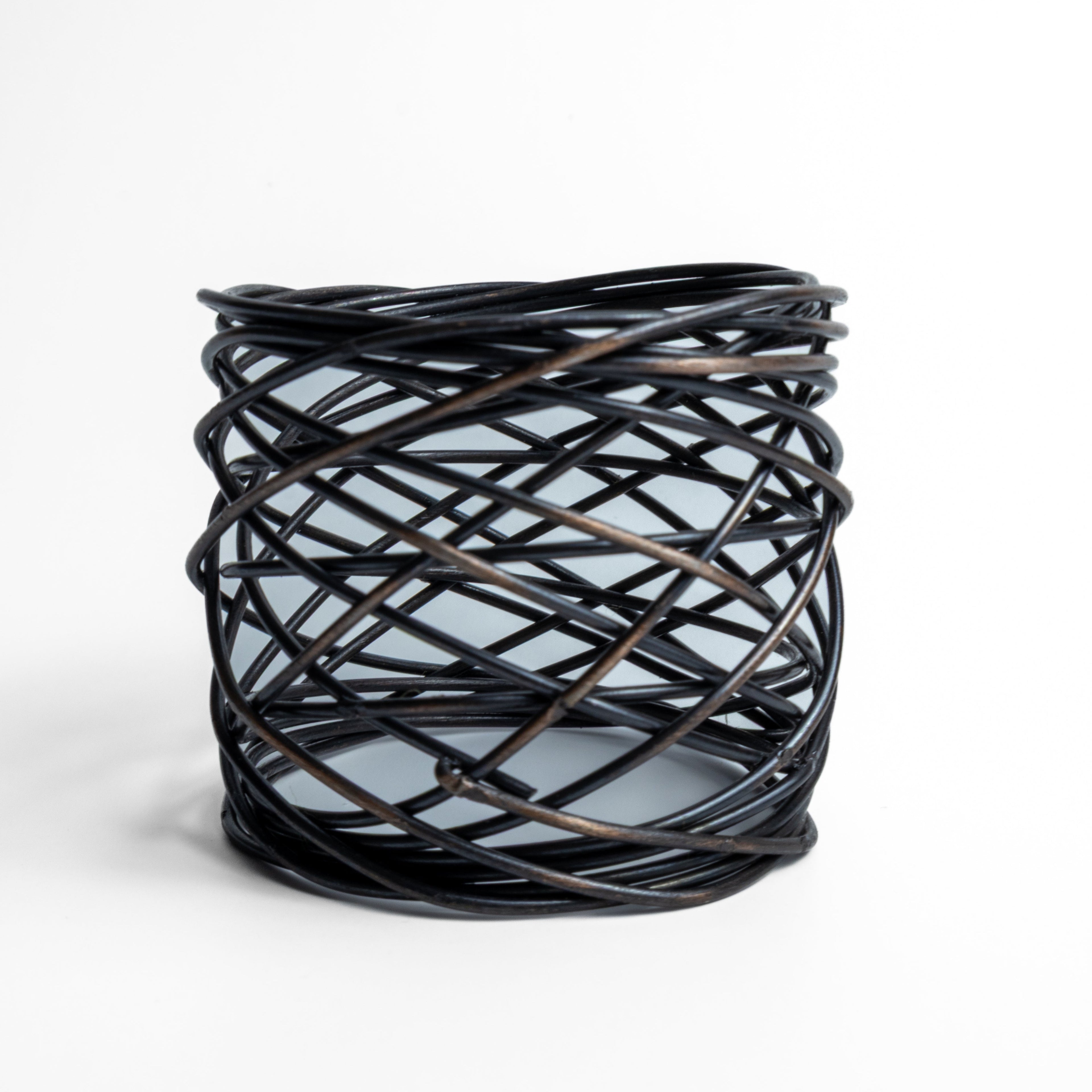 Copper Wire Cuff Napkin Rings - Set of 4