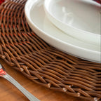 Rattan Placemats - Set of 4
