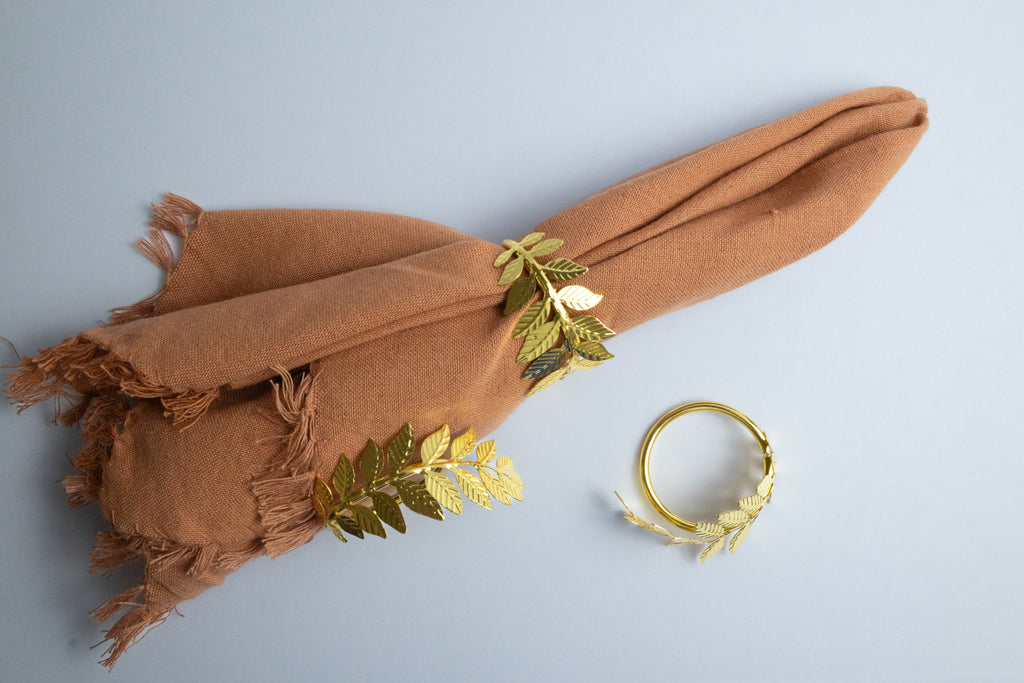 Acadia Napkin Rings - Set of 4