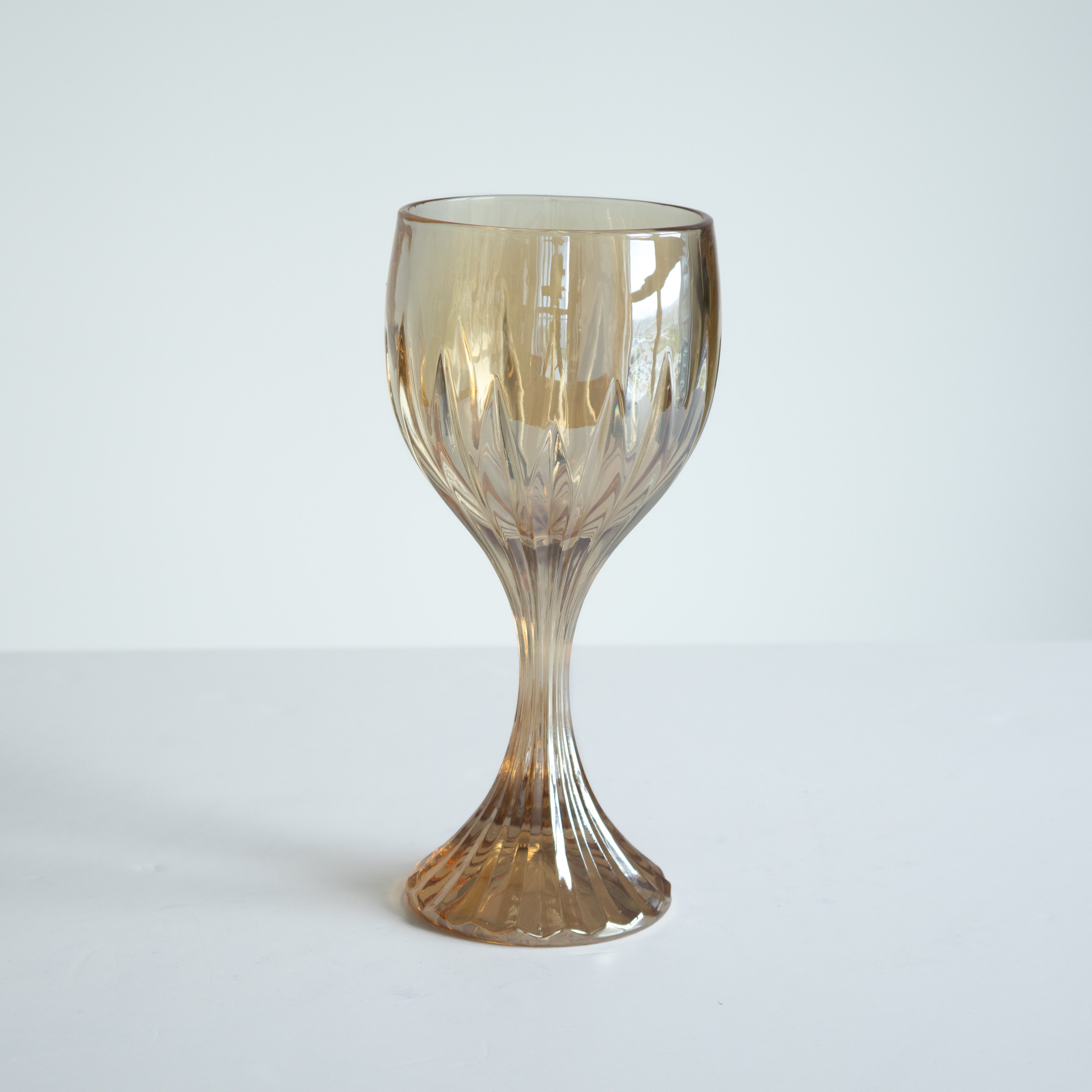 Crystal Glass Goblets - Set of 4