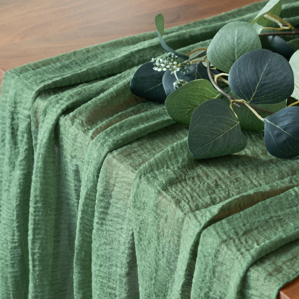 Sage Green Table Runner