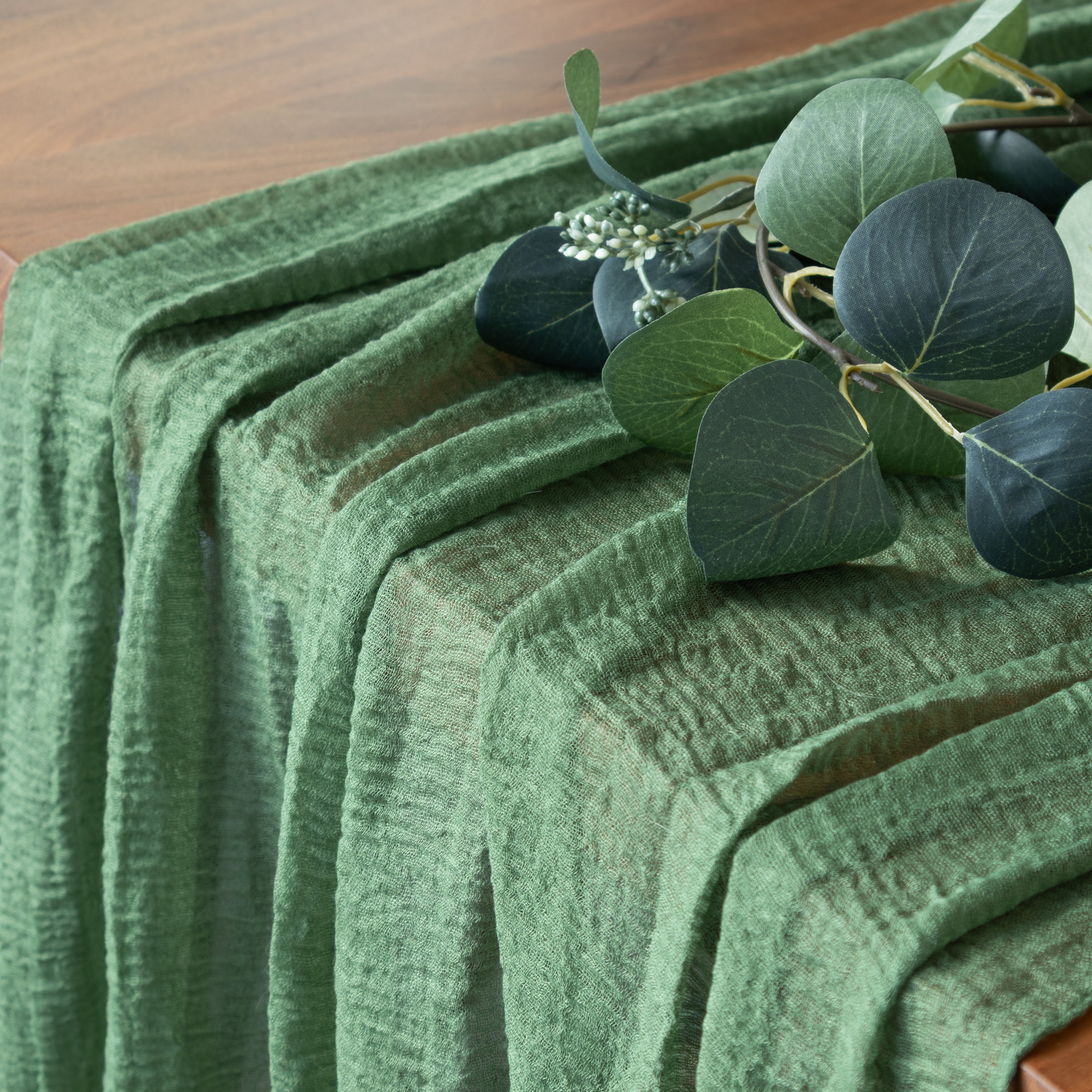 Sage Green Table Runner