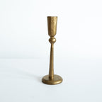 Metal Brass Taper Holders - Set of 2