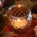 Bohemian Votive Glass Candle Holder | Set of 4